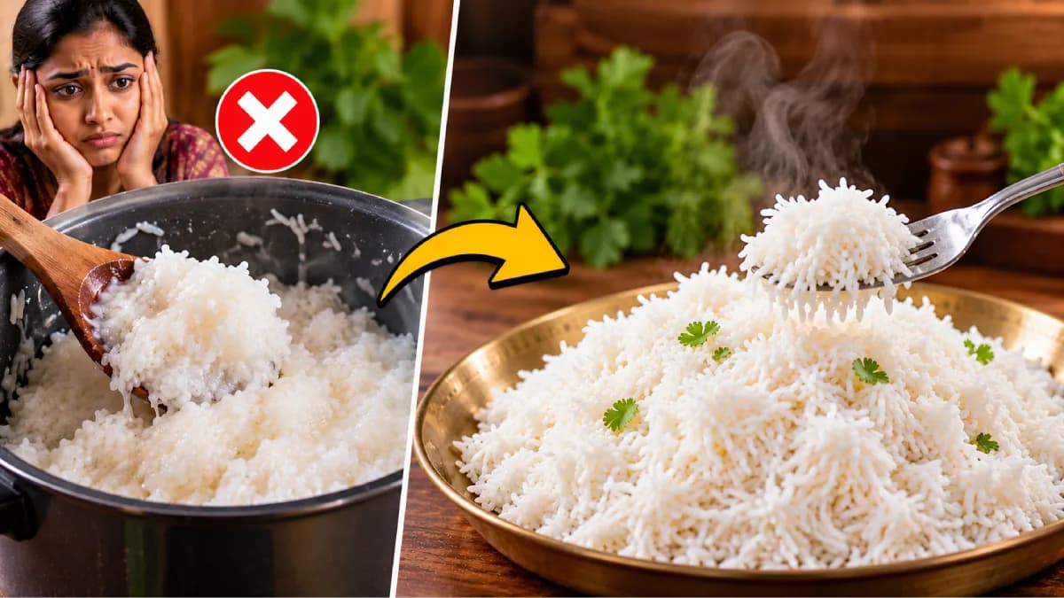 சாதம் குழைந்துவிட்டதா? இனி கவலை வேண்டாம்.. உடனே சரிசெய்ய இந்த டிப்ஸ் போதும்