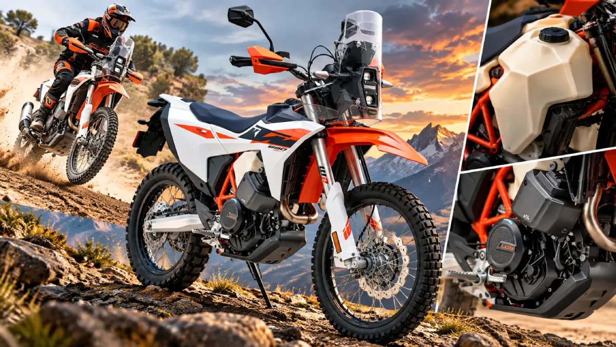 79 PS பவர்... 20 லிட்டர் டேங்க்! கேடிஎம் 690 Rally 2027 பைக்கில் இவ்வளவு விஷயங்களா?