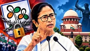 திரிணாமுல் காங்கிரஸ் பெயர், சின்னம் முடக்கம்! உச்ச நீதிமன்றத்தை நாடிய மம்தா!