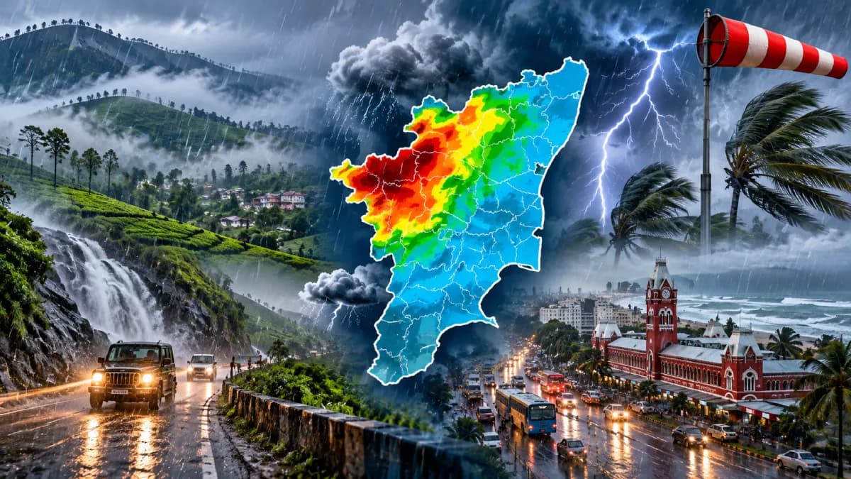 நீலகிரி, கோவை, தர்மபுரி மாவட்டங்களில் கனமழைக்கு வாய்ப்பு...வானிலை மையம் அலர்ட்!
