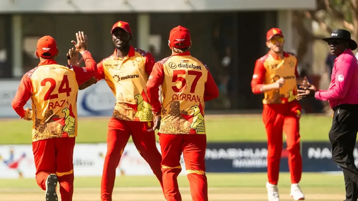 ZIMBABWE VS NAMIBIA 
