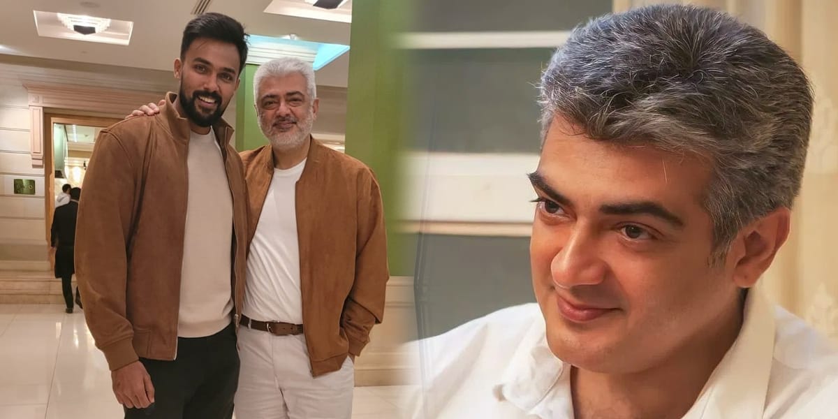 Ajith Kumar and Arav