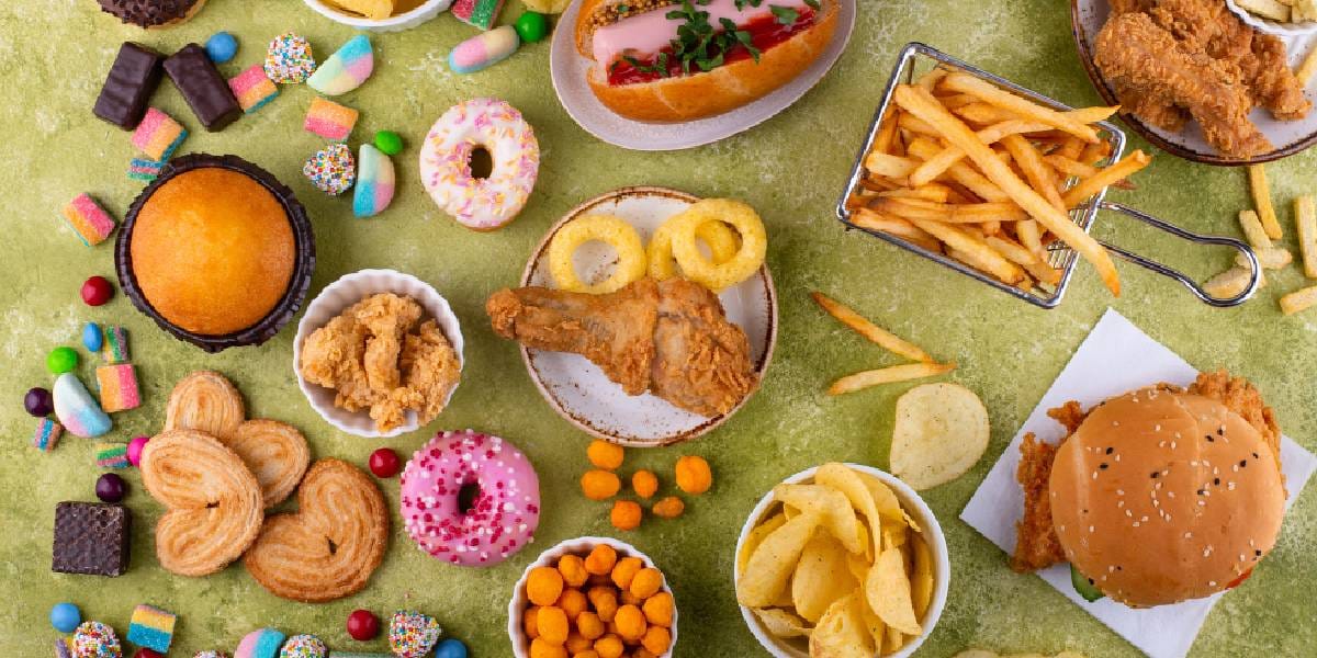 unhealthy food