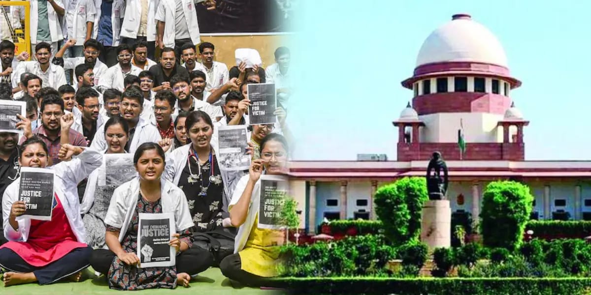 Doctors Protest in Kolkata - Supreme court of India