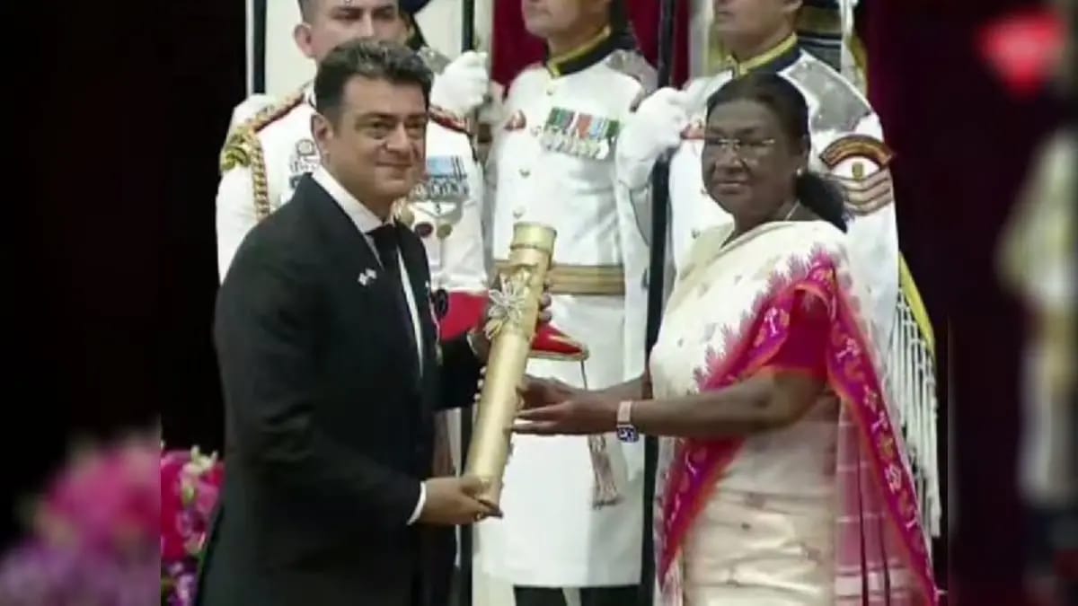 Ajithkumar get padmabusan award