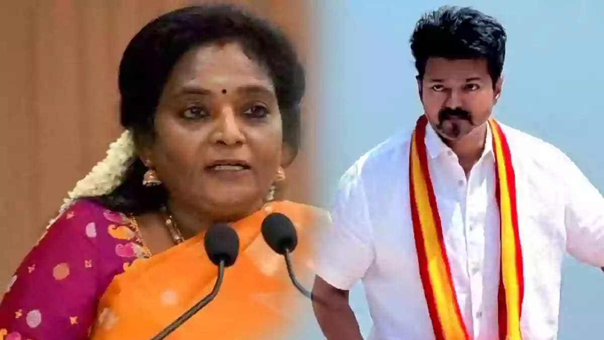 tvk vijay and Tamilisai Soundararajan