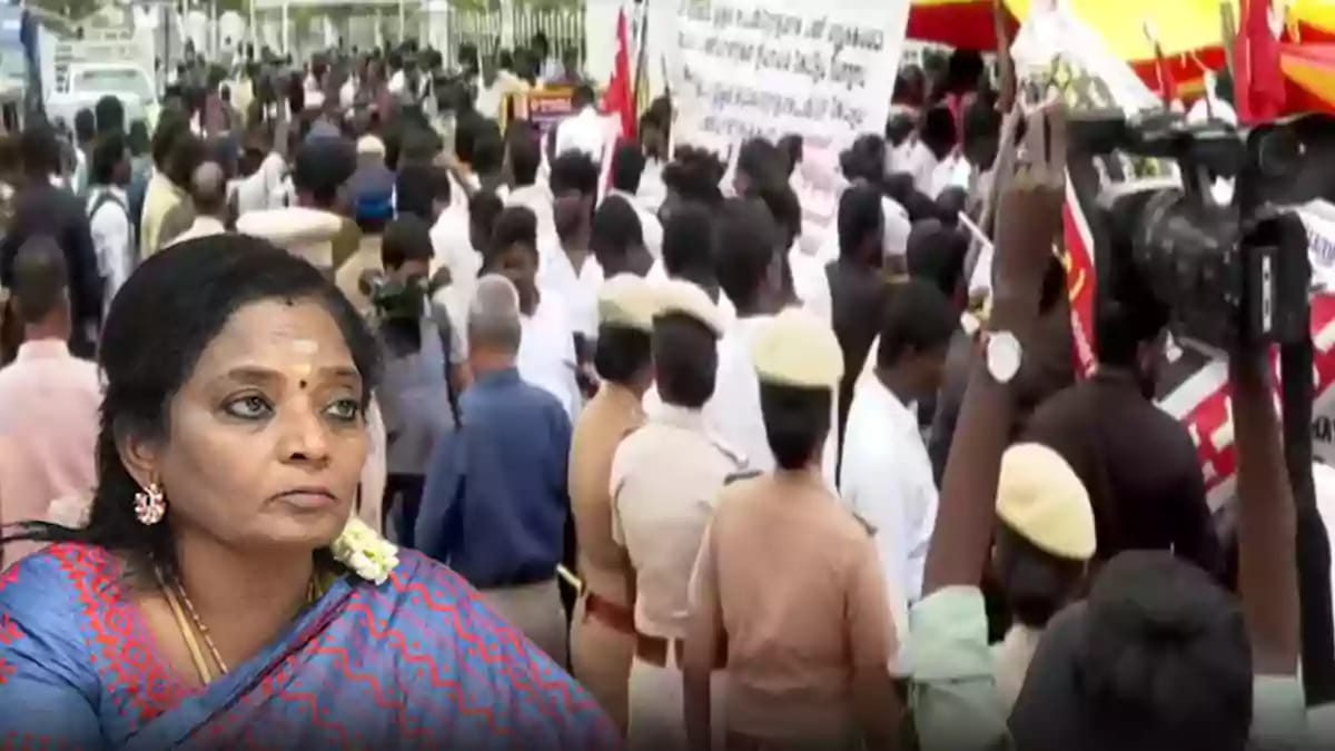 Tamilisaisoundarajan - Sanitation workers