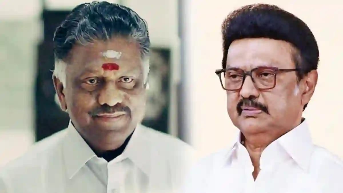 o panneerselvam M K Stalin