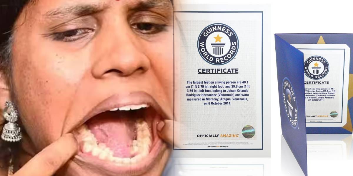 Kalpana balan - Guinness World Record