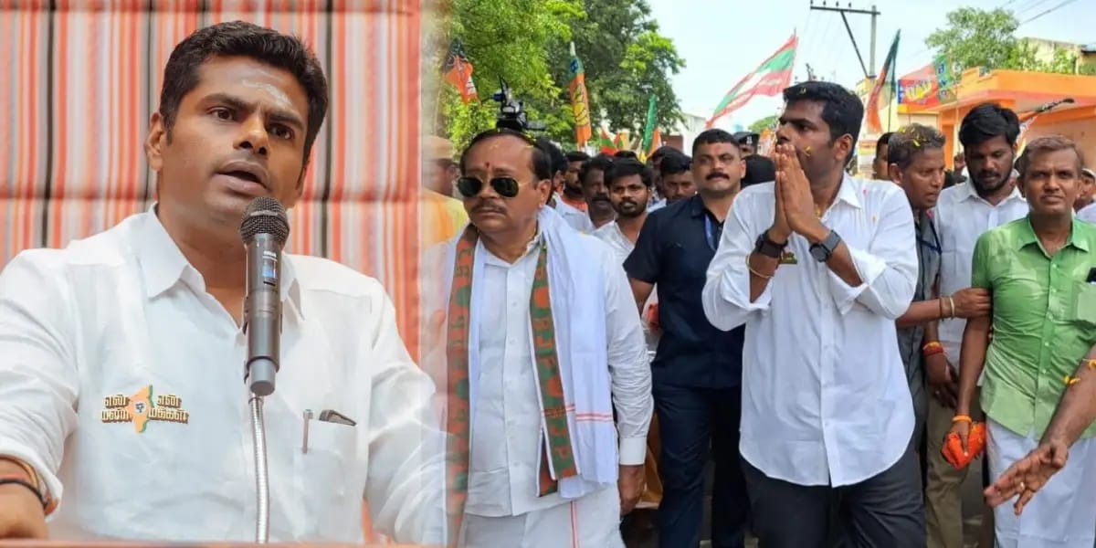 En Mann En Makkal Yatra - Annamalai BJP State President