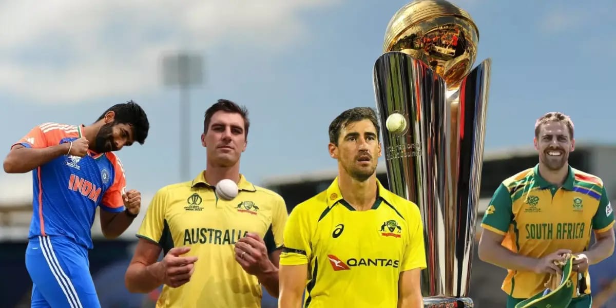 Champions trophy 2025 missed players - Bumrah pat cummins - mitchel starc