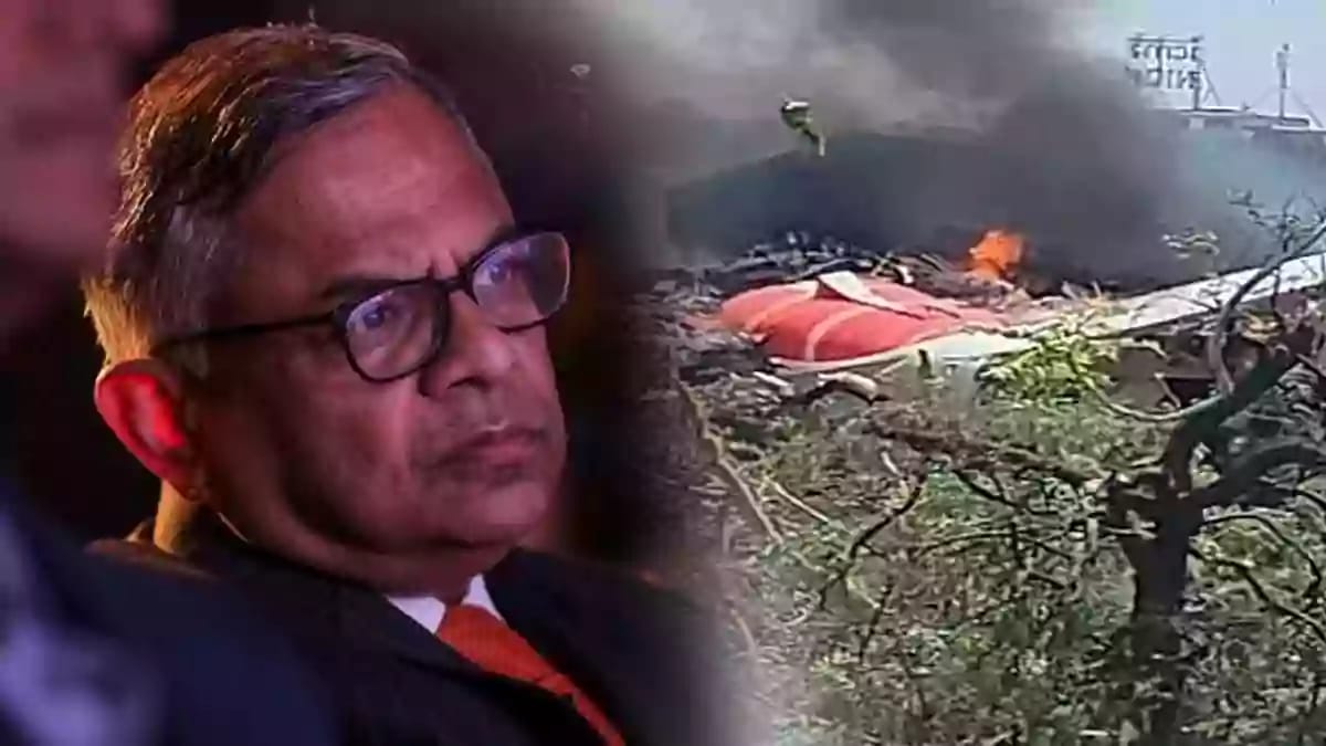 chandrasekaran tata plane crash
