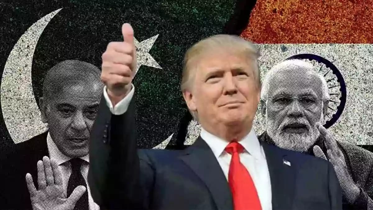 india pakistan war - trump