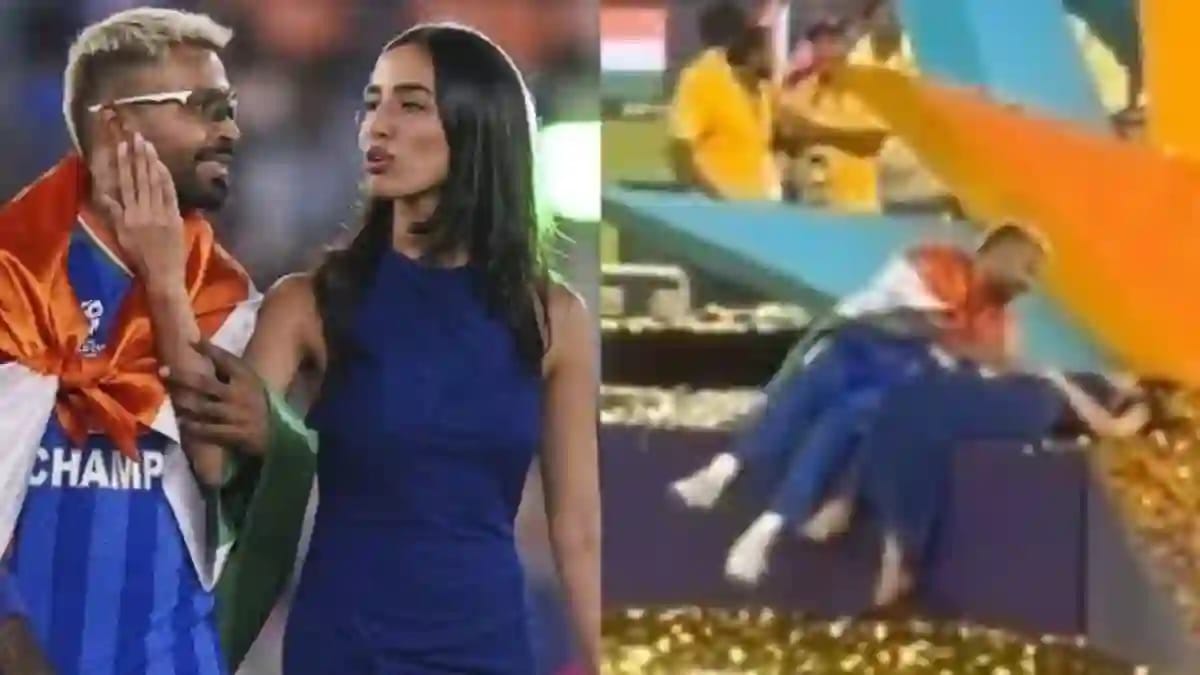 Hardik Pandya for insulting the national flag