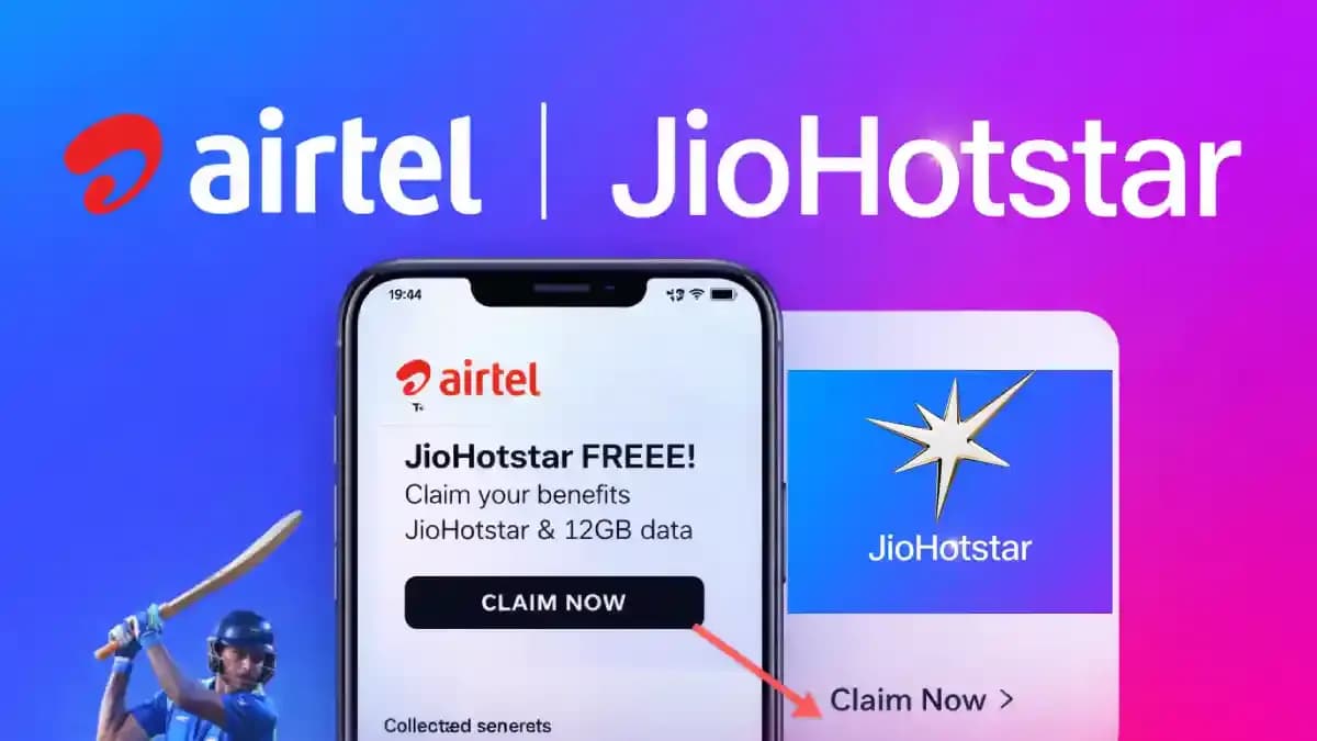 ஏர்டெல் பயனர்களே குட் நியூஸ்! Jio Hotstar சேவை இலவசமா வேணுமா?