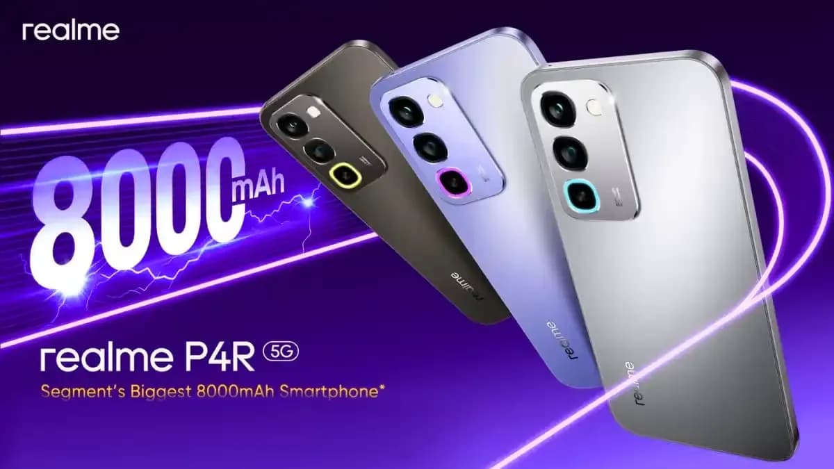 குறைந்த விலையில் 8000mAh பிரம்மாண்ட பேட்டரி! மொபைல் மார்க்கெட்டை மிரட்ட வரும் புதிய ரியல்மி!