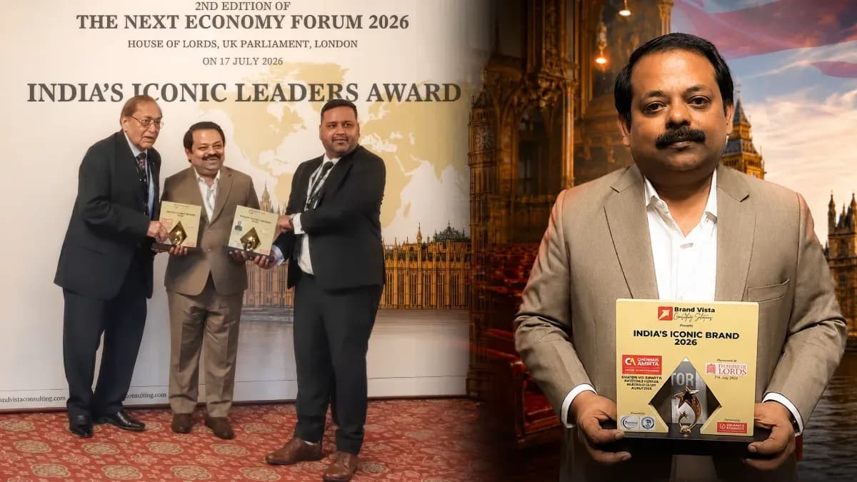இந்தியாவின் முதல் சாதனை... பிரிட்டன் நாடாளுமன்றத்தில் கவுரவிக்கப்பட்ட சென்னைஸ் அமிர்தா குழுமம்!