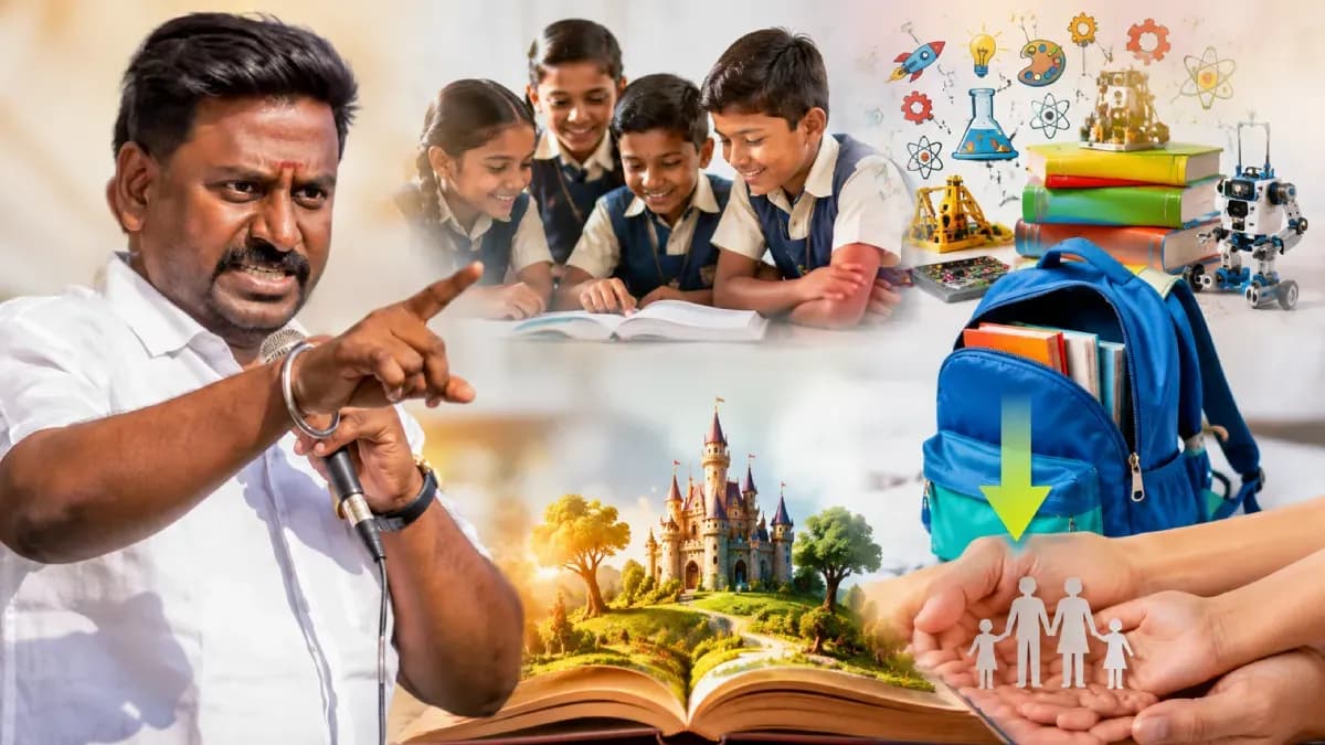 இனி கணிதம் கஷ்டமில்லை... மாணவர்களுக்கு குட் நியூஸ் சொன்ன அமைச்சர் ராஜ்மோகன்!