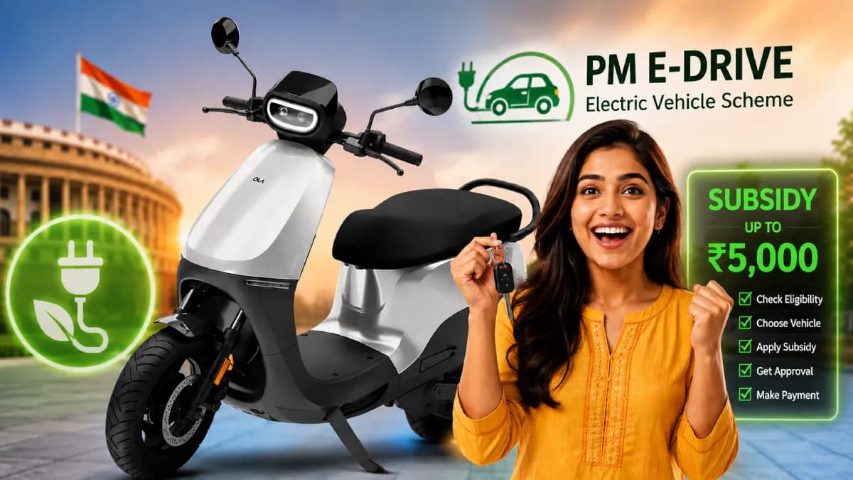 ரூ.1 லட்சத்துக்குள் எலக்ட்ரிக் ஸ்கூட்டர்! அரசின் மானியத்துடன் வாங்குவது எப்படி?