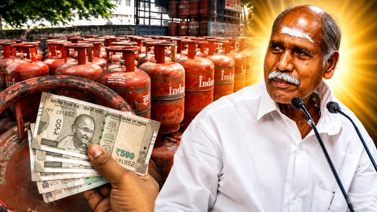 புதுச்சேரி மக்களுக்கு சூப்பர் அறிவிப்பு! சிலிண்டர் மானியம் அதிகரிப்பு - முதல்வர் அறிவிப்பு!