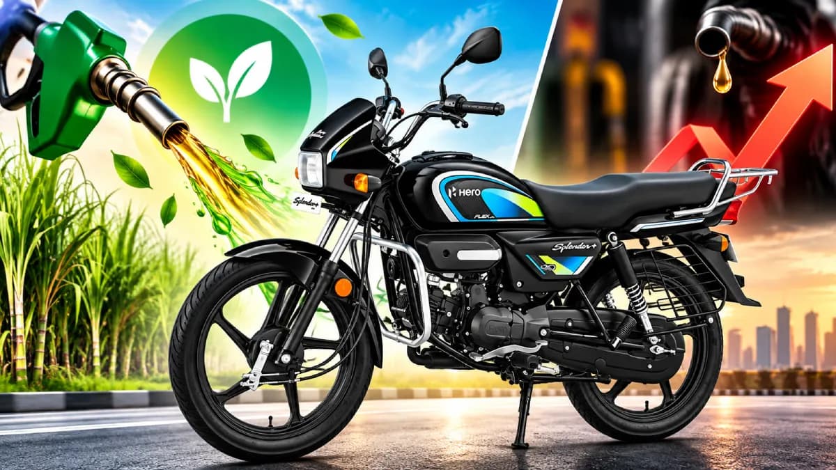 பெட்ரோல் விலை உயர்வுக்கு குட்பை? 10,000 புக்கிங்ஸை கடந்த Hero Flex-Fuel பைக்குகள்!