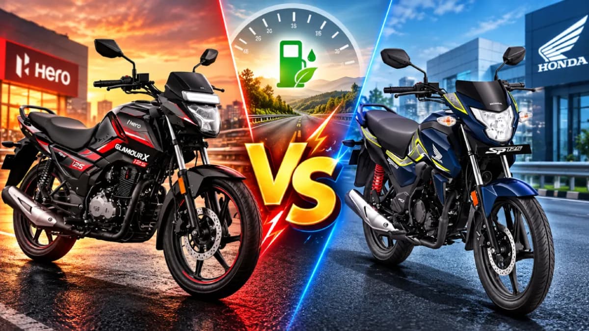 65 கி.மீ மைலேஜ்! Hero Glamour X 125 vs Honda SP 125 எது பெஸ்ட்?