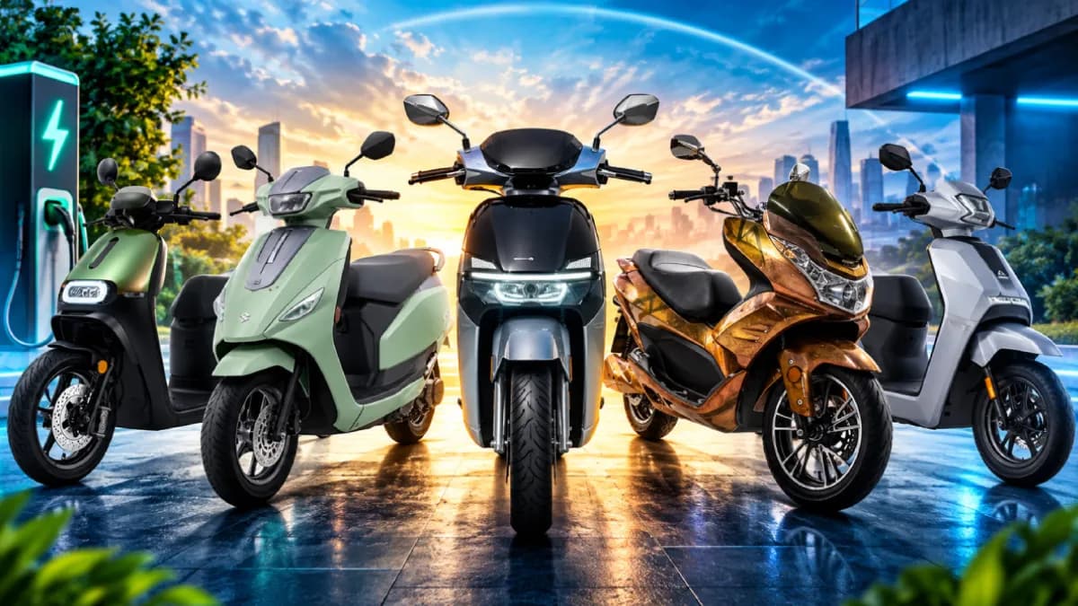 ரூ.90,000 முதல்... 140 கி.மீ ரேஞ்ச் வரை...அக்டோபரில் வரும் 5 புதிய EV ஸ்கூட்டர்கள்!