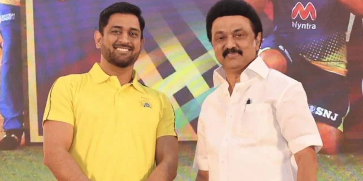 Tamilnadu CM MK Stalin wish MS Dhoni