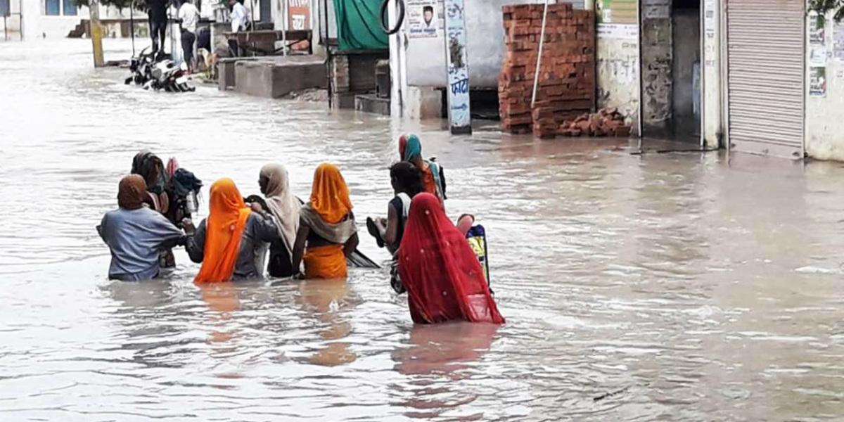 Heavy Rains In Rajasthan