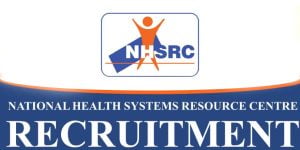 NHSRC Recruitment 2023