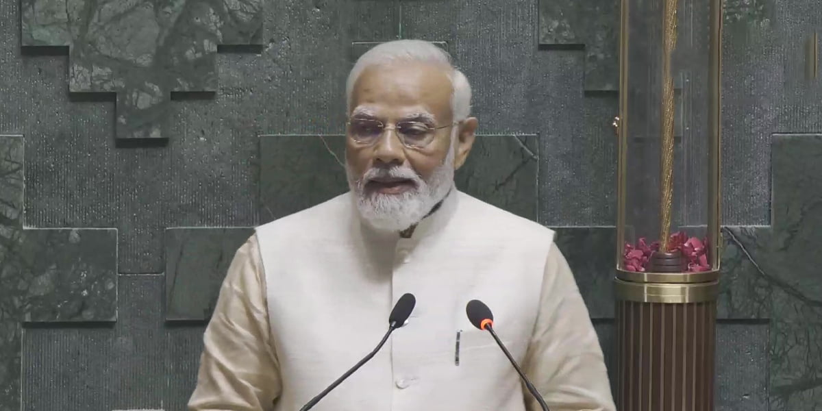 PM Modi at Parliment