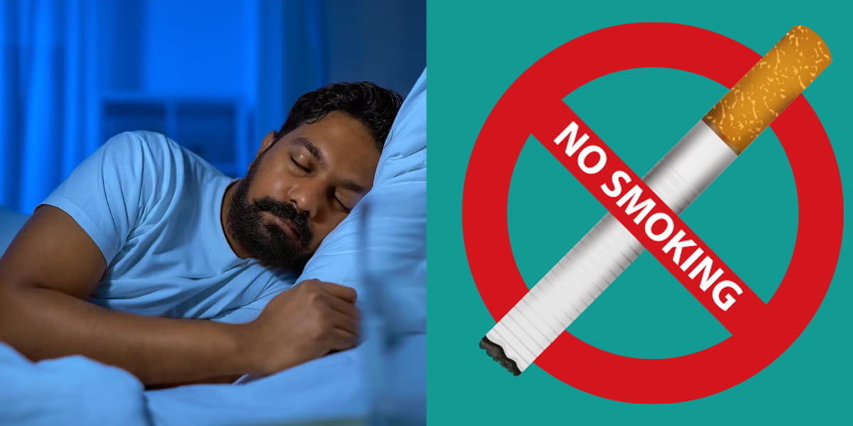 sleeping no Cigarette