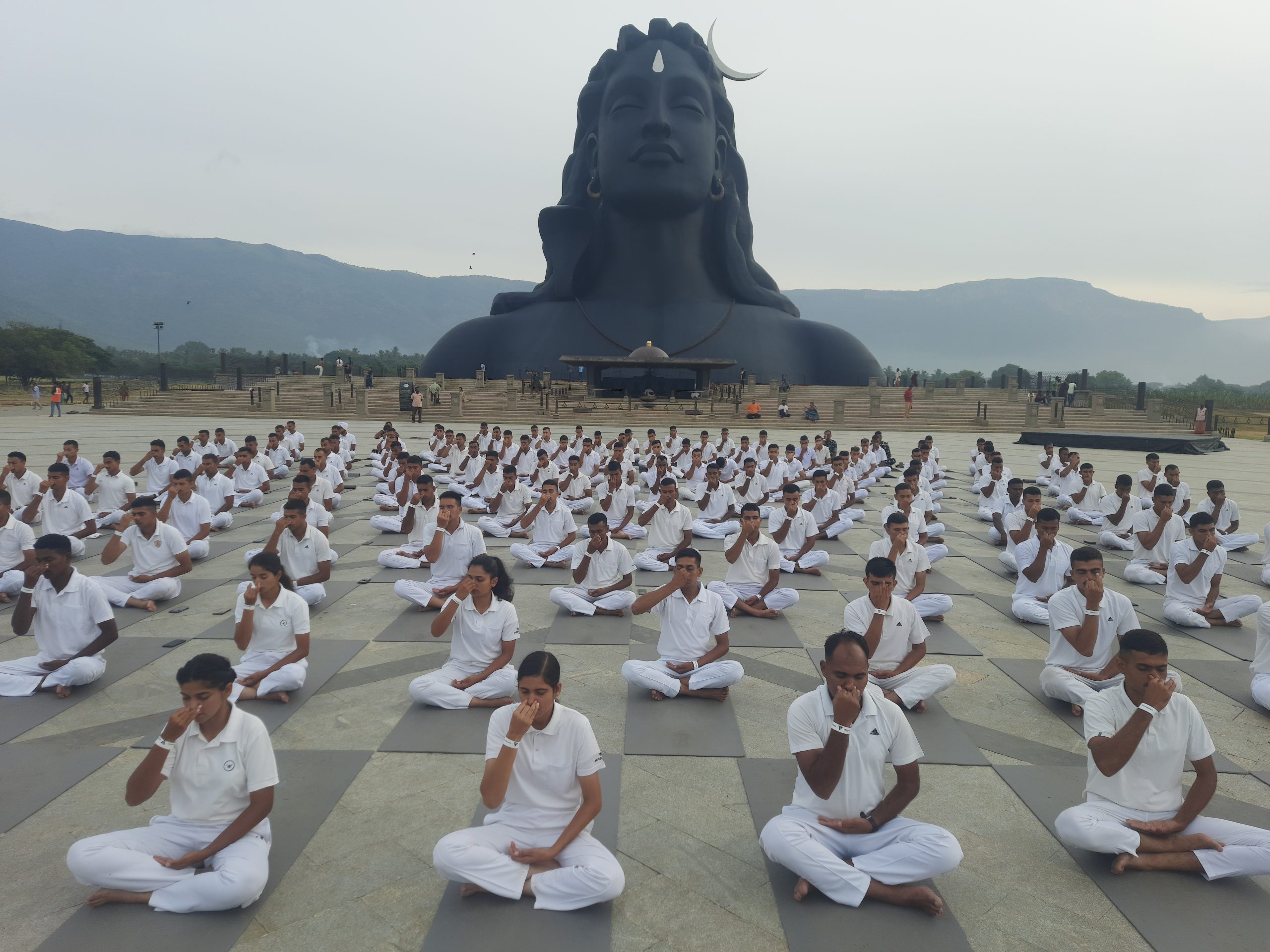yoga day isha