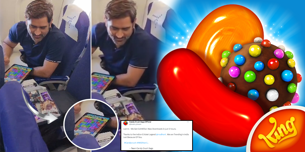 Candy Crush - dhoni