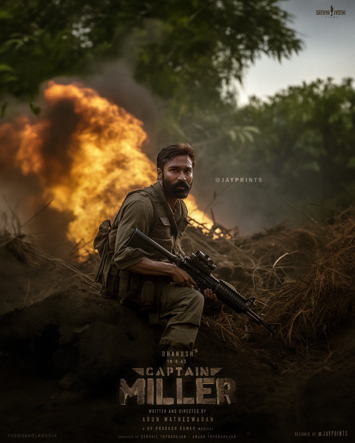 CaptainMilIer - dhanush 