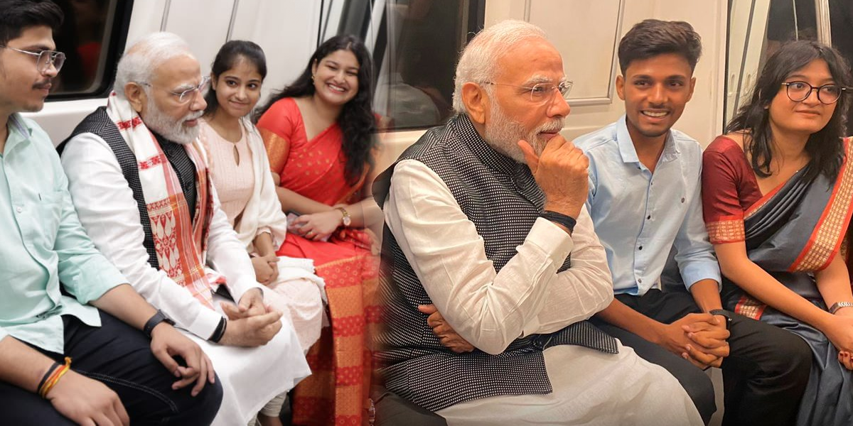 DelhiMetro - PMModi