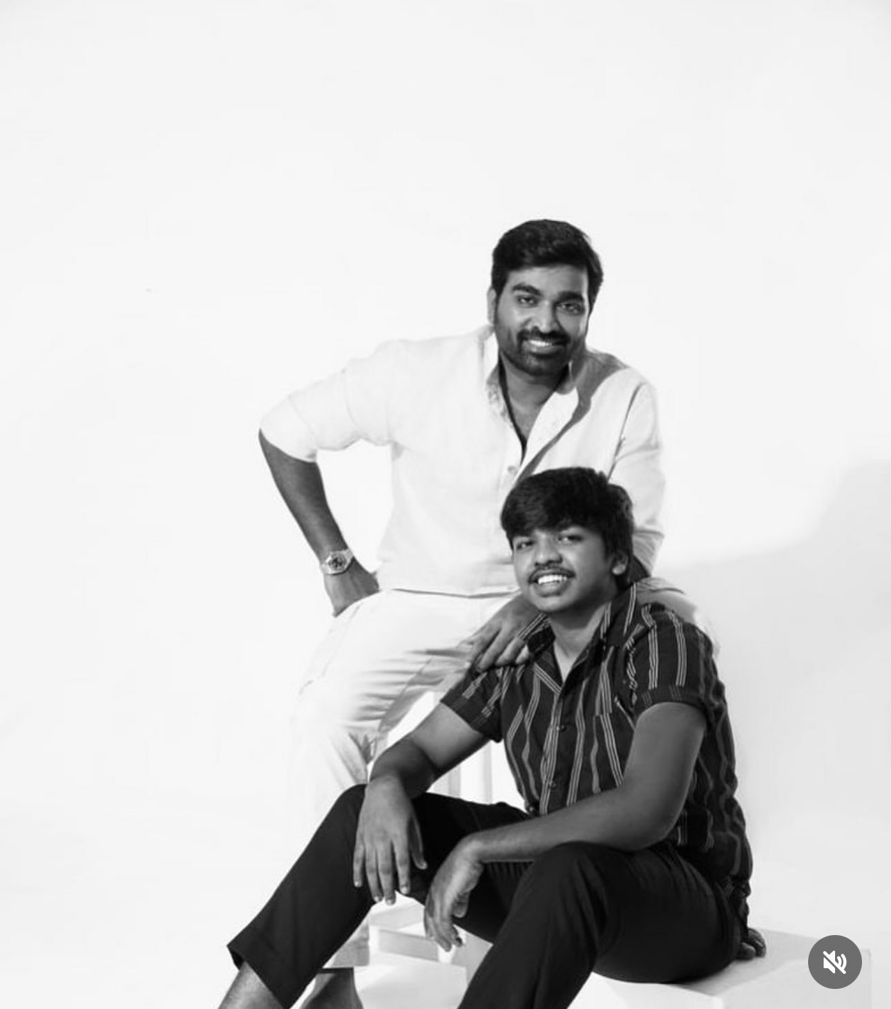 Vijay Sethupathi his son Surya Sethupathy.