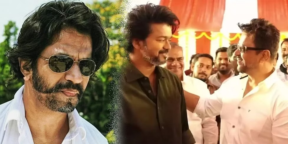 arjun - vijay in leo