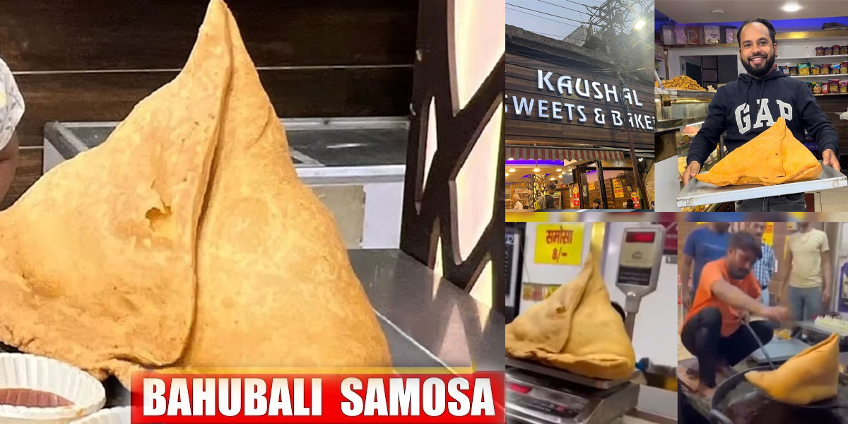 bahubali samosa meerut