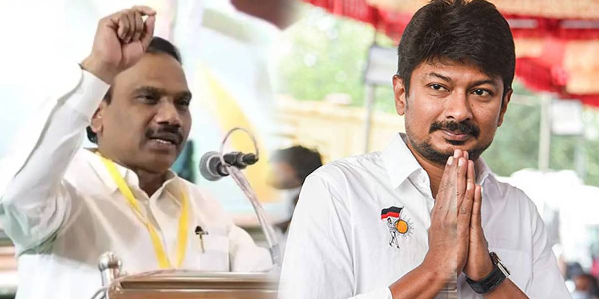 DMK MP A Rasa - Minister Udhayanidhi staln