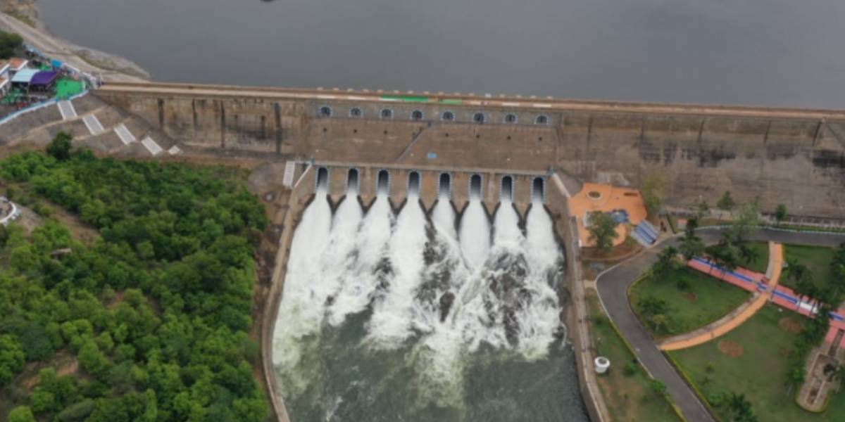 Kaveri River Mettur Dam