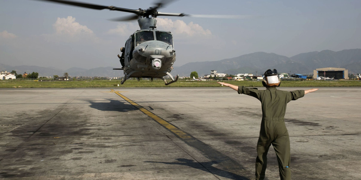 Nepal - helicopter