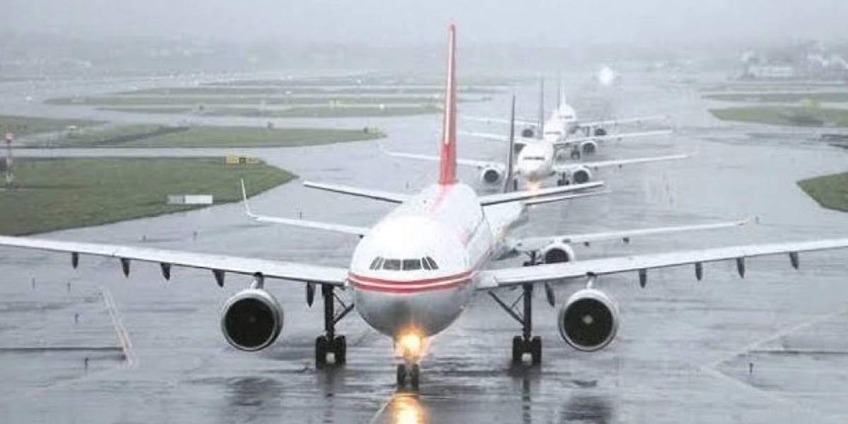 flight- weather- rainfall