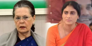 Congress Leader Sonia Gandhi - YS Sharmila