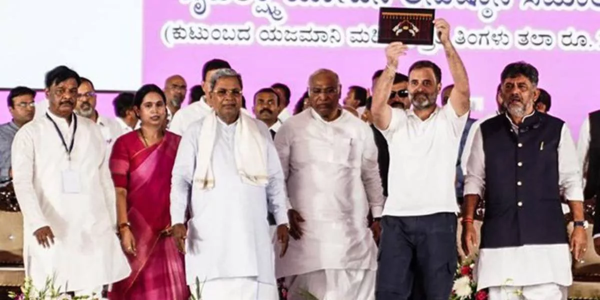 Congress MP Rahul Gandhi launched Rs 2000 assistance scheme in Karnataka