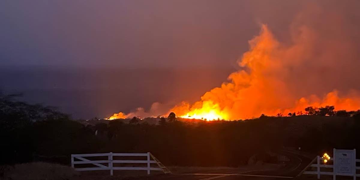 Hawai Island Forest Fire Accident