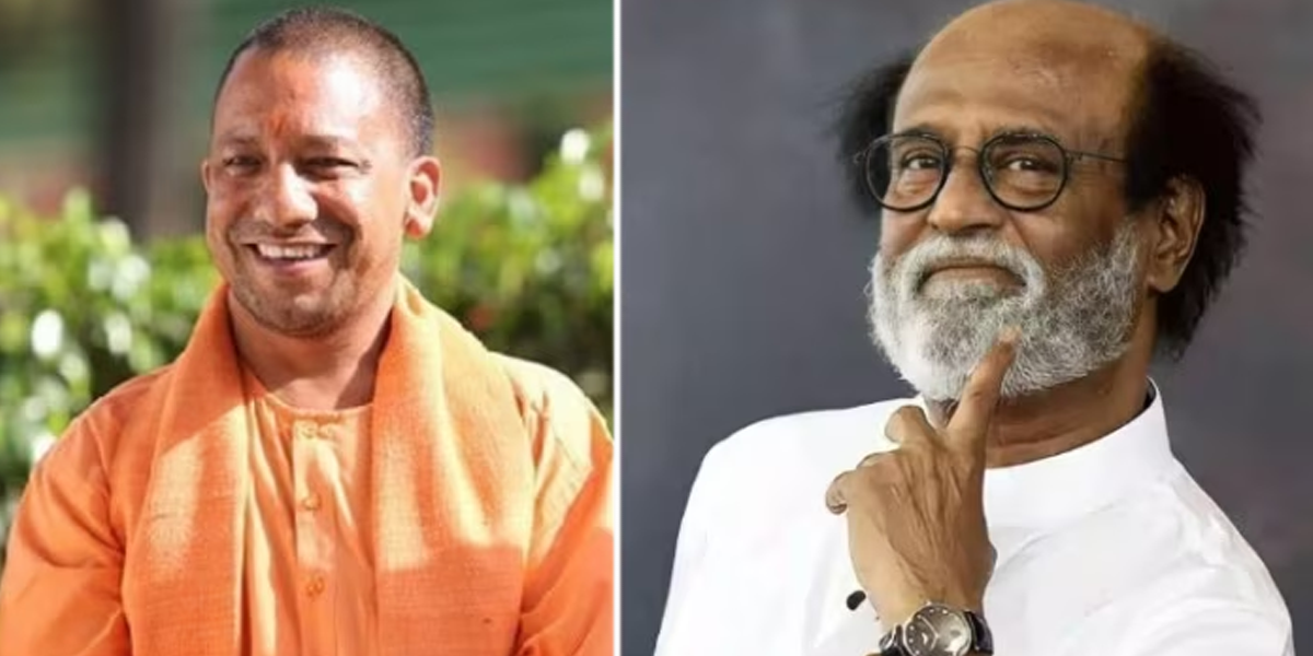 Rajinikanth - Yogi Adityanath