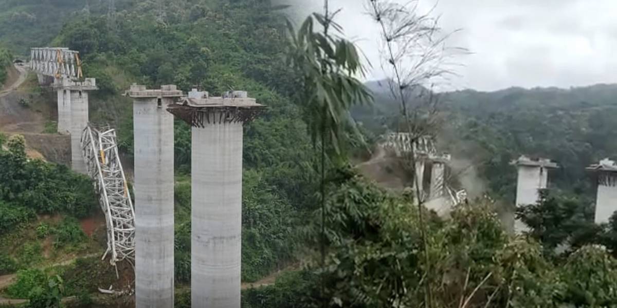 railway bridge collapses