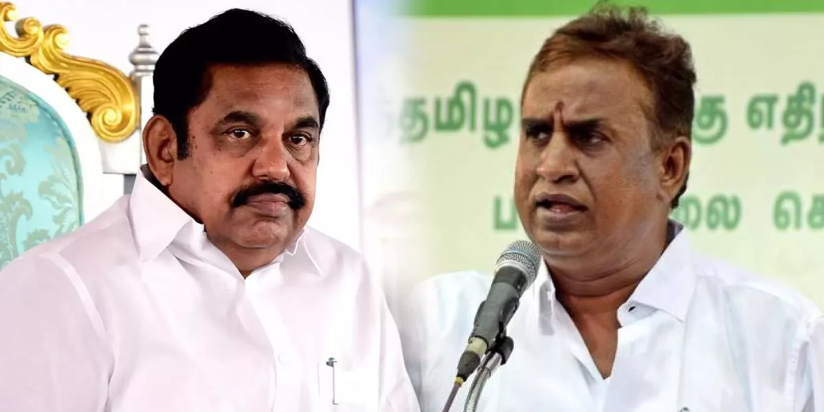 ADMK Chief Secretary Edappadi Palanisamy - SP Velumani