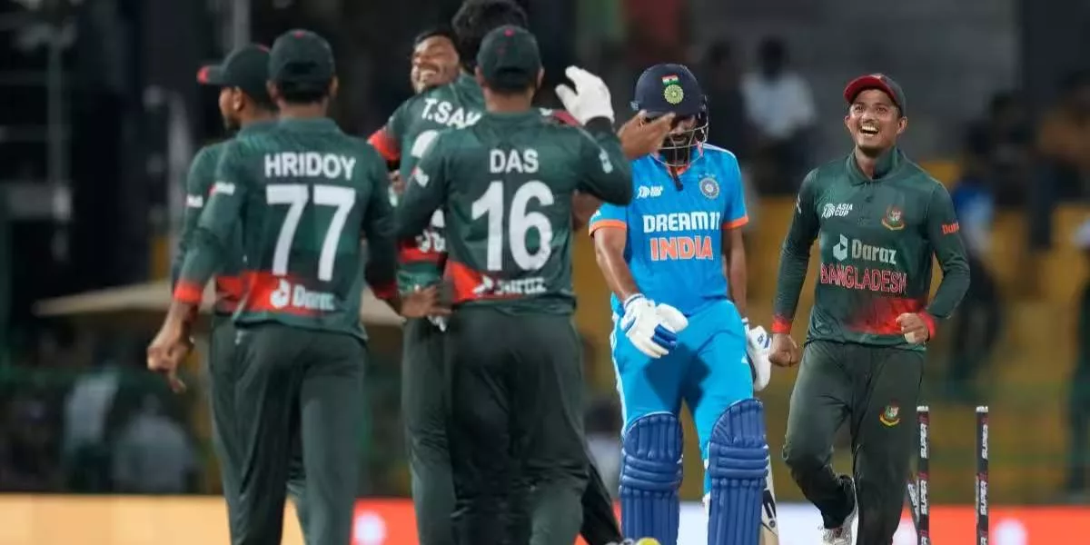 Asia Cup 2023 : ஆசிய கோப்பை தொடரில் இந்தியாவுக்கு முதல் தோல்வி.! வங்கதேசம் ‘த்ரில்’ வெற்றி.!
